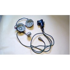 LARKSPUR RACAL ACCOUSTICS TANK COMMANDERS HEADSET MICROPHONE PTT ASSY  19PM